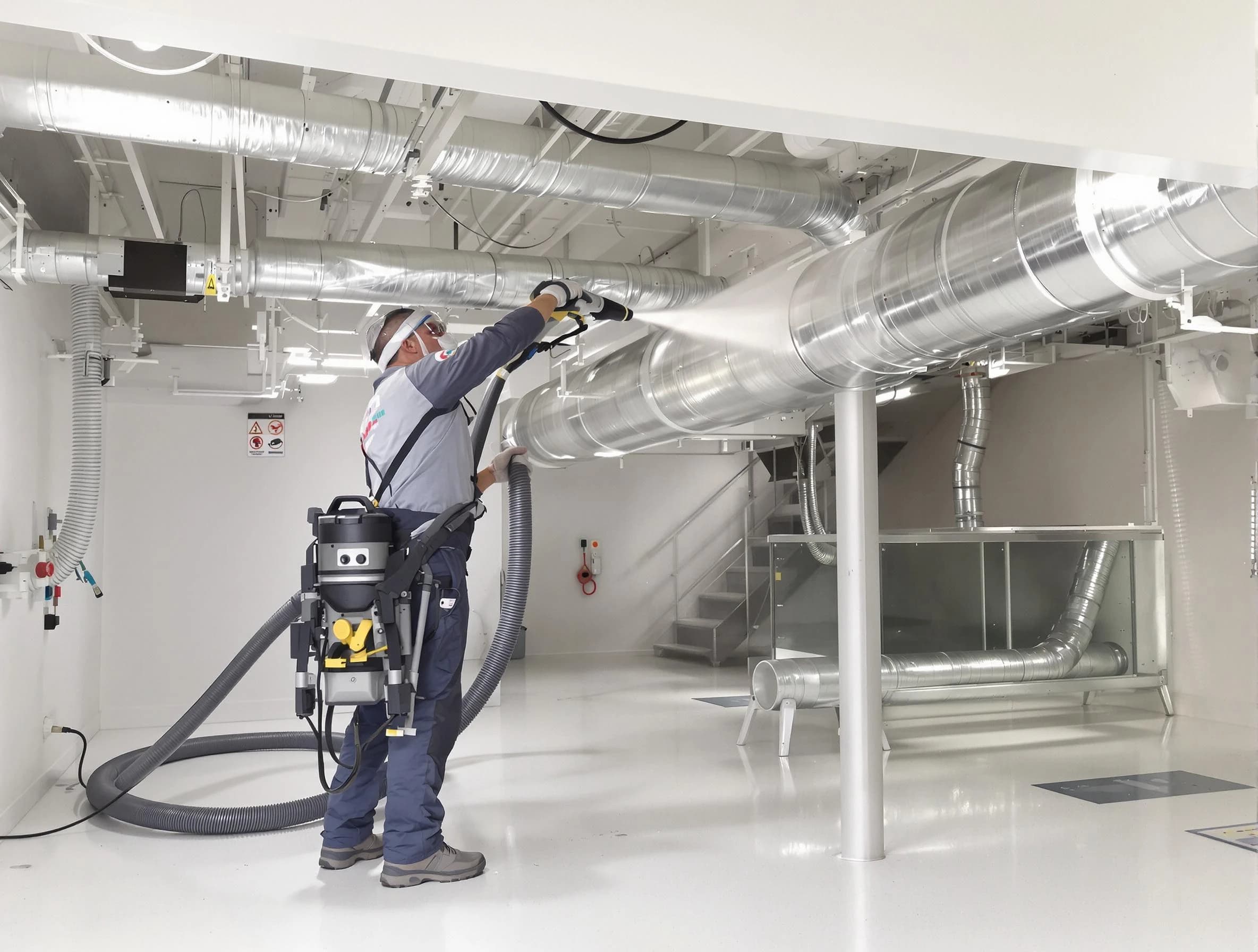 Professional central duct cleaning by Lakeside Air Duct Cleaning in Lakeside