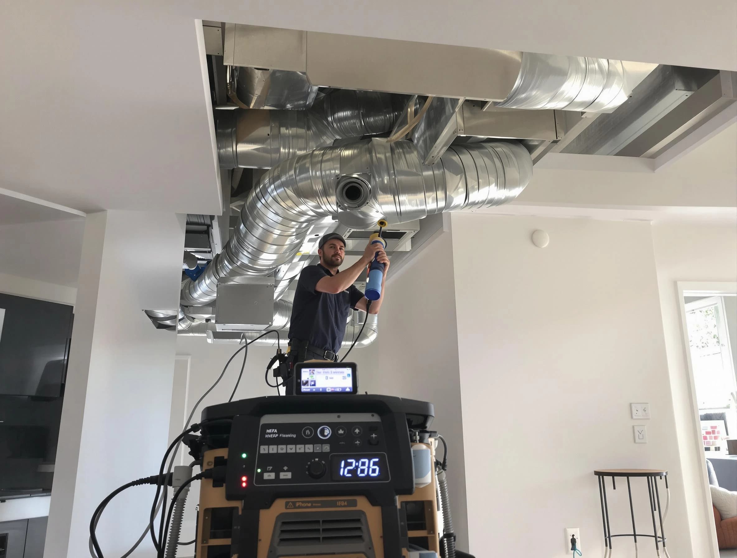 Advanced pure air duct cleaning by Lakeside Air Duct Cleaning in Lakeside