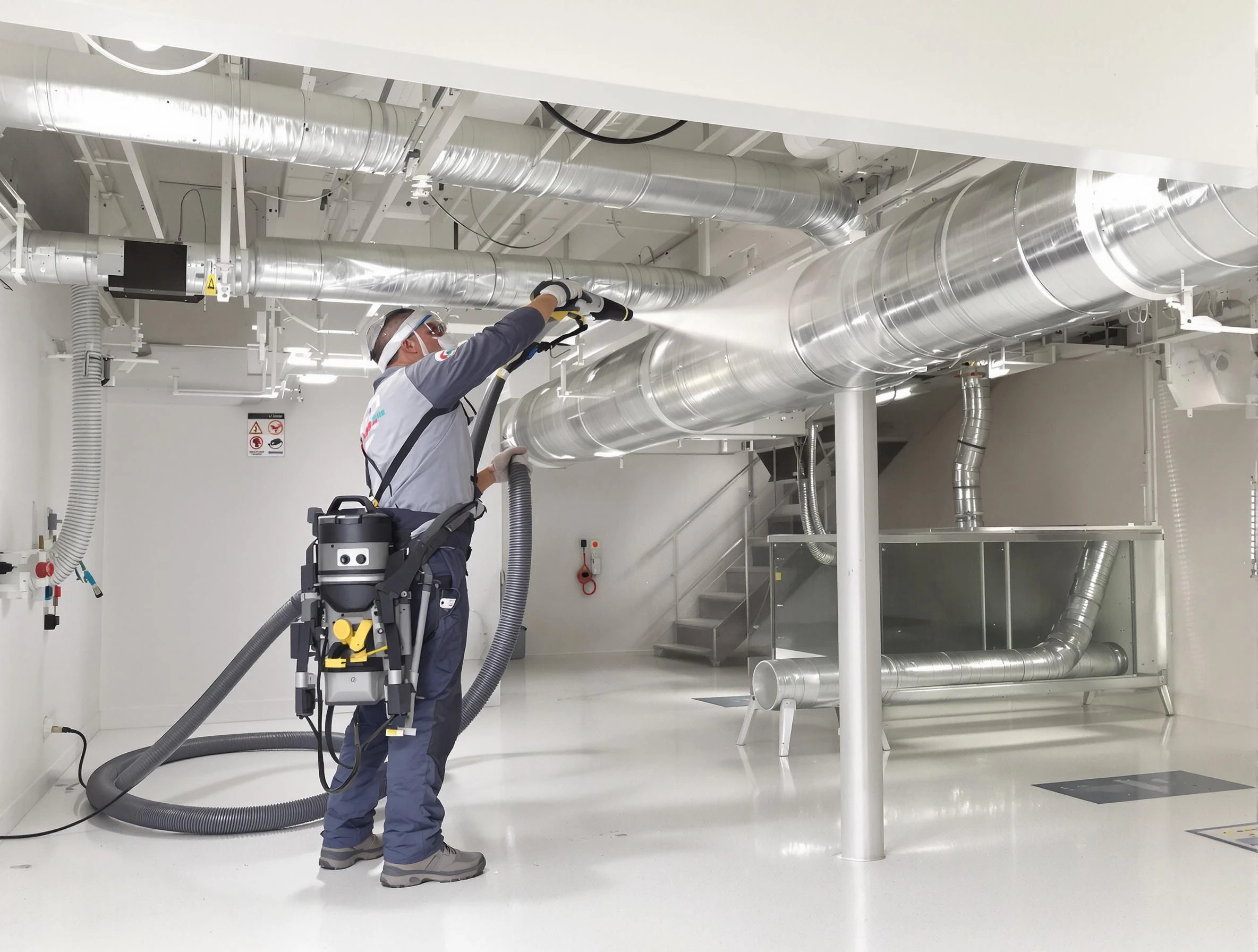 Professional central duct cleaning by Lakeside Air Duct Cleaning in Lakeside