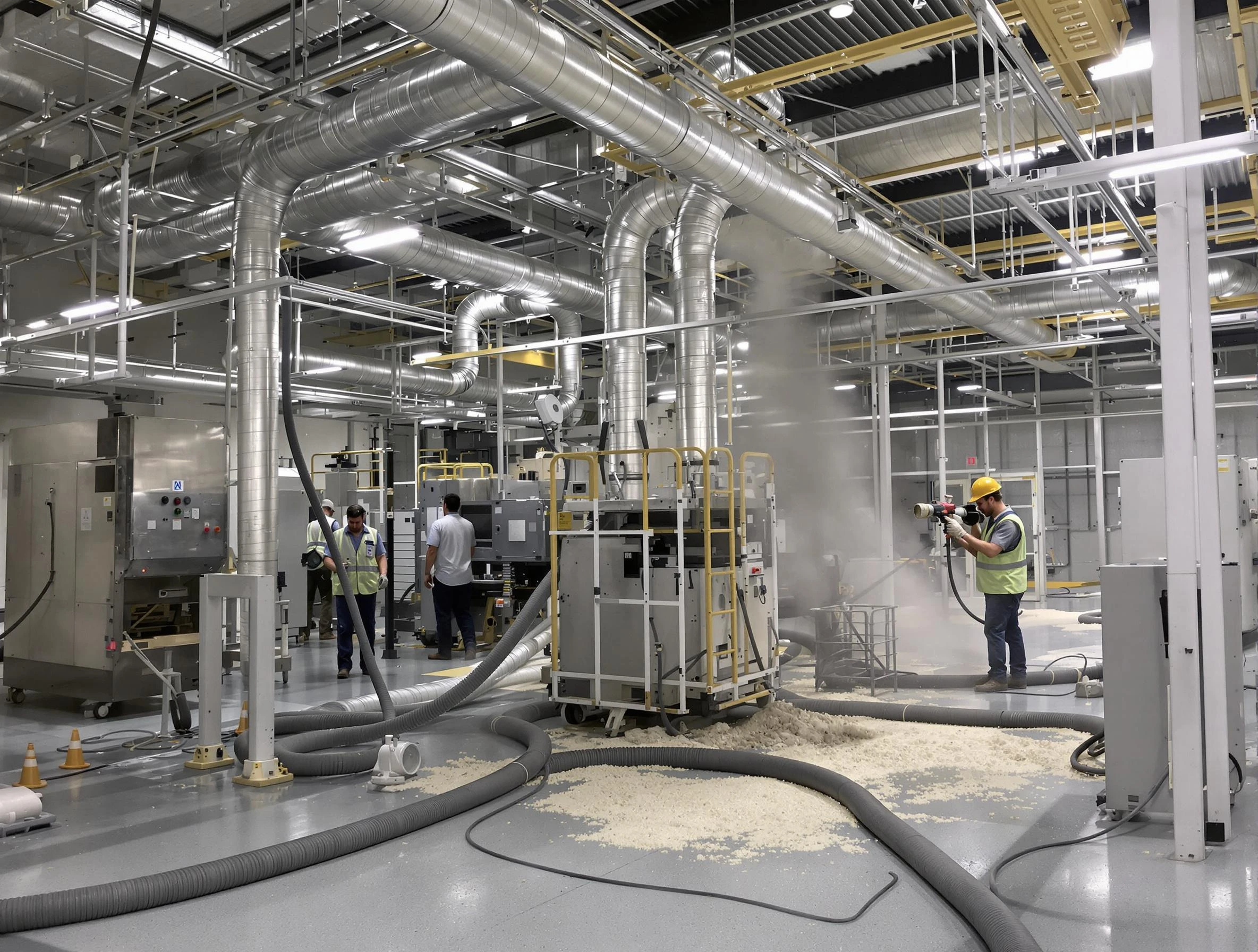 Heavy-duty industrial duct cleaning by Lakeside Air Duct Cleaning in Lakeside